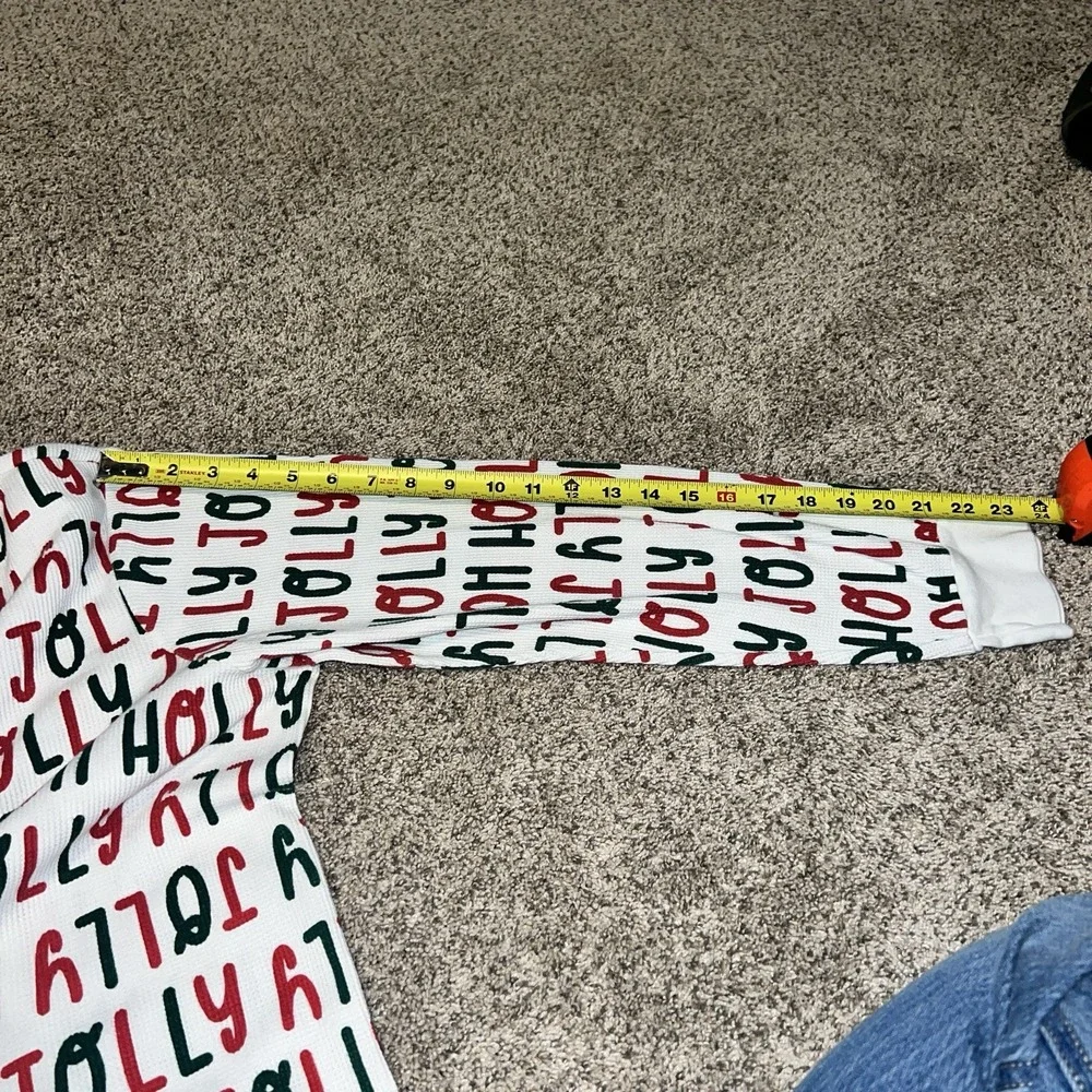Carter's Thermal Jolly Pajamas Set Adult Unisex Cotton Christmas XXL‎
